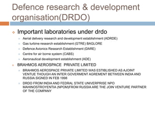 Introduction of indian defence | PPTX