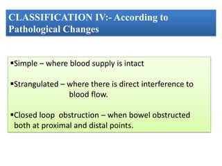 Introduction of intestinal obstruction Pallavi Shekhar Medical College ...