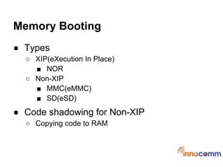 Introduction of omap4 booting sequence | PDF | Operating Systems ...