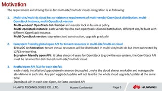 Introduction of OpenStack cascading solution