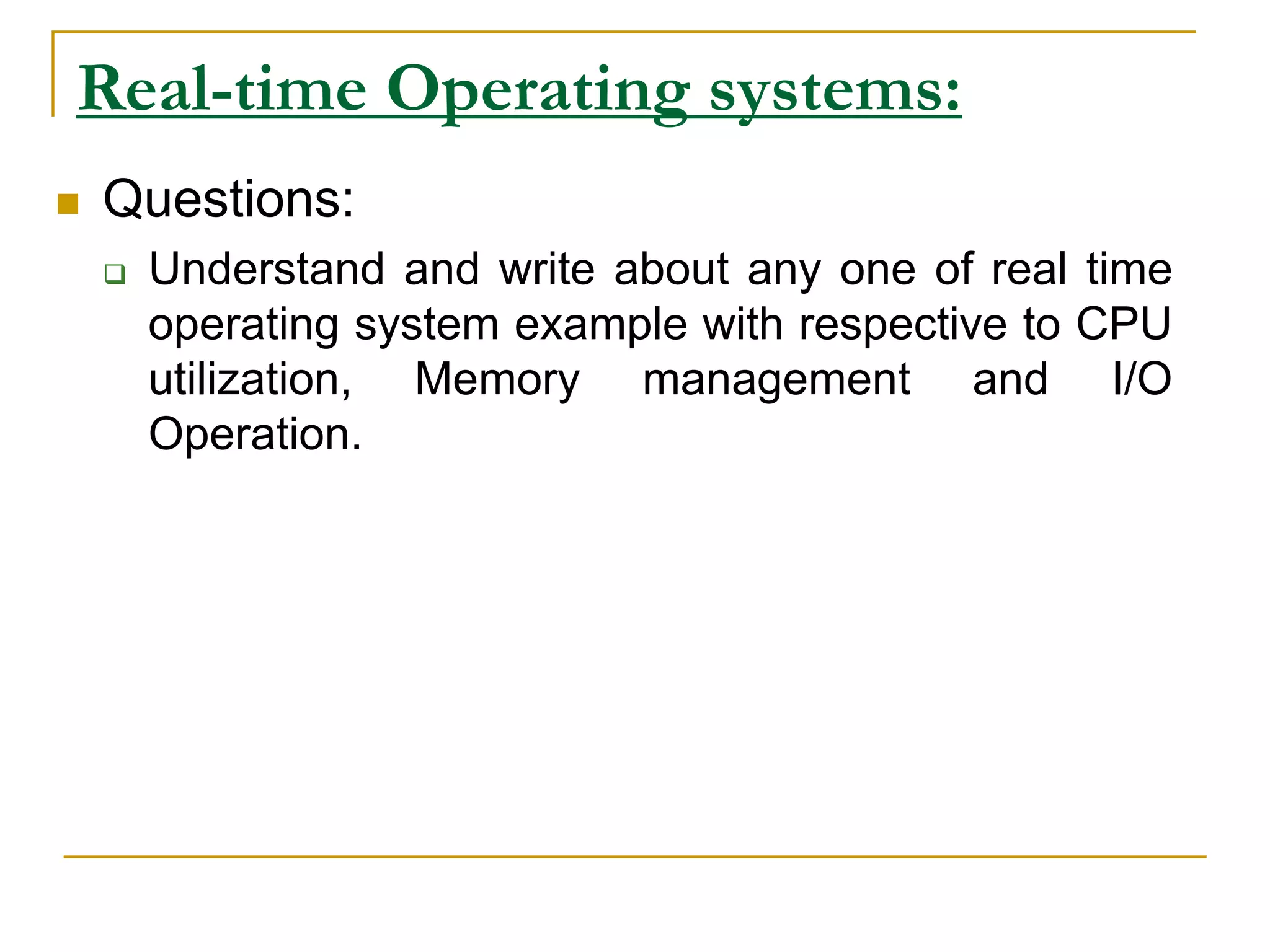 Introduction of operating system | PPT