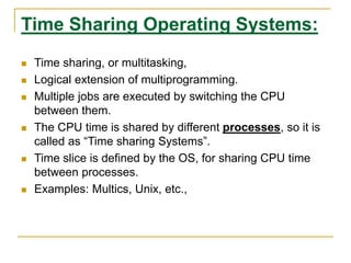 Introduction of operating system | PPT