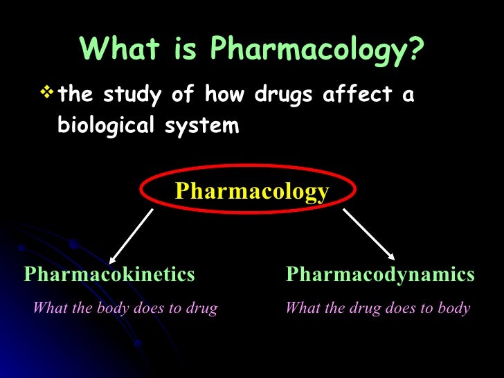 Introduction Of Pharmacology