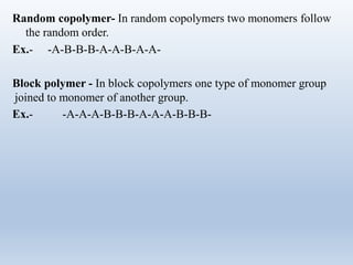 Introduction of polymer | PPTX