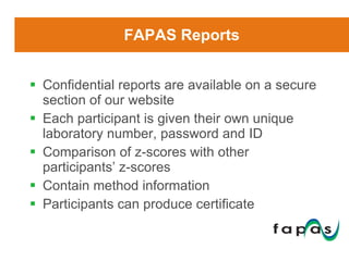 Fapa Testing Work Introduction of PT | PPT