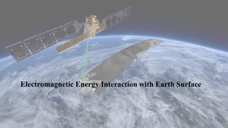 Electromagnetic Energy Interaction with Earth Surface
 
