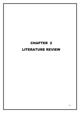15
CHAPTER 2
LITERATURE REVIEW
 