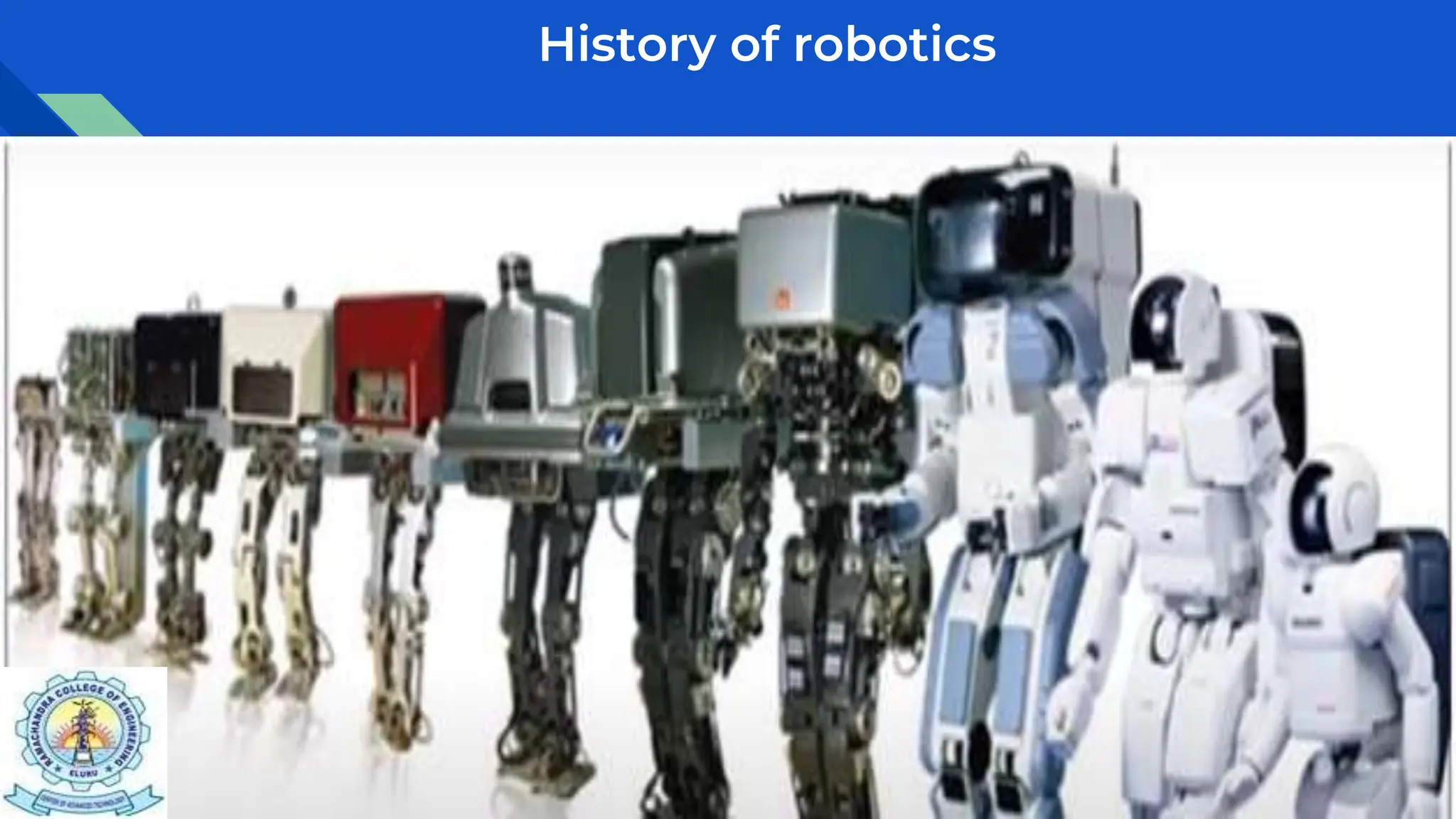 History of robotics
 