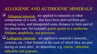 Allochemical Rocks Comprehensive Overview of Sedimentary Rocks in Petroleum Geology | PPTX