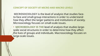 Microsociology Example introduction of sociology good (1).pptx