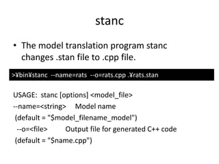 Introduction of stan | PDF