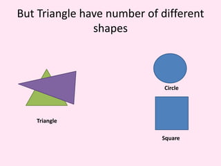 8th Triangular Introduction of triangle for class 8th 10th | PPTX