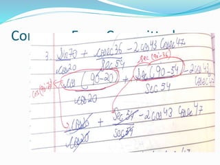 Common Error Committed
 