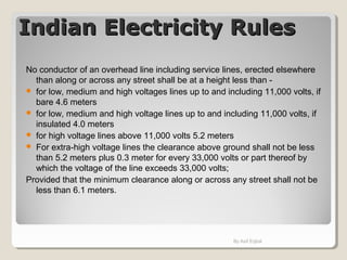 Introduction on indian codes as applied in electrical design Slide 5