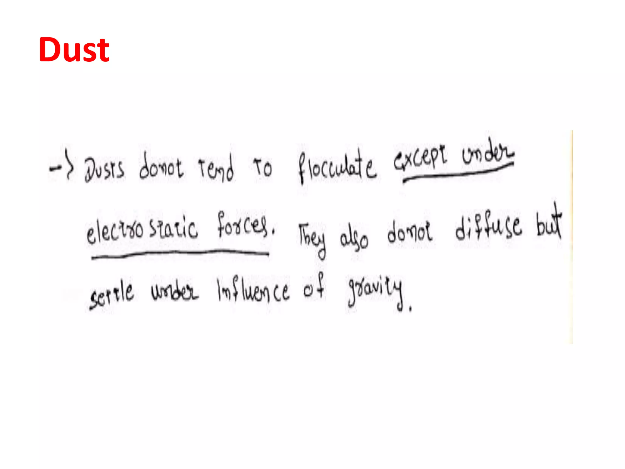 Dust