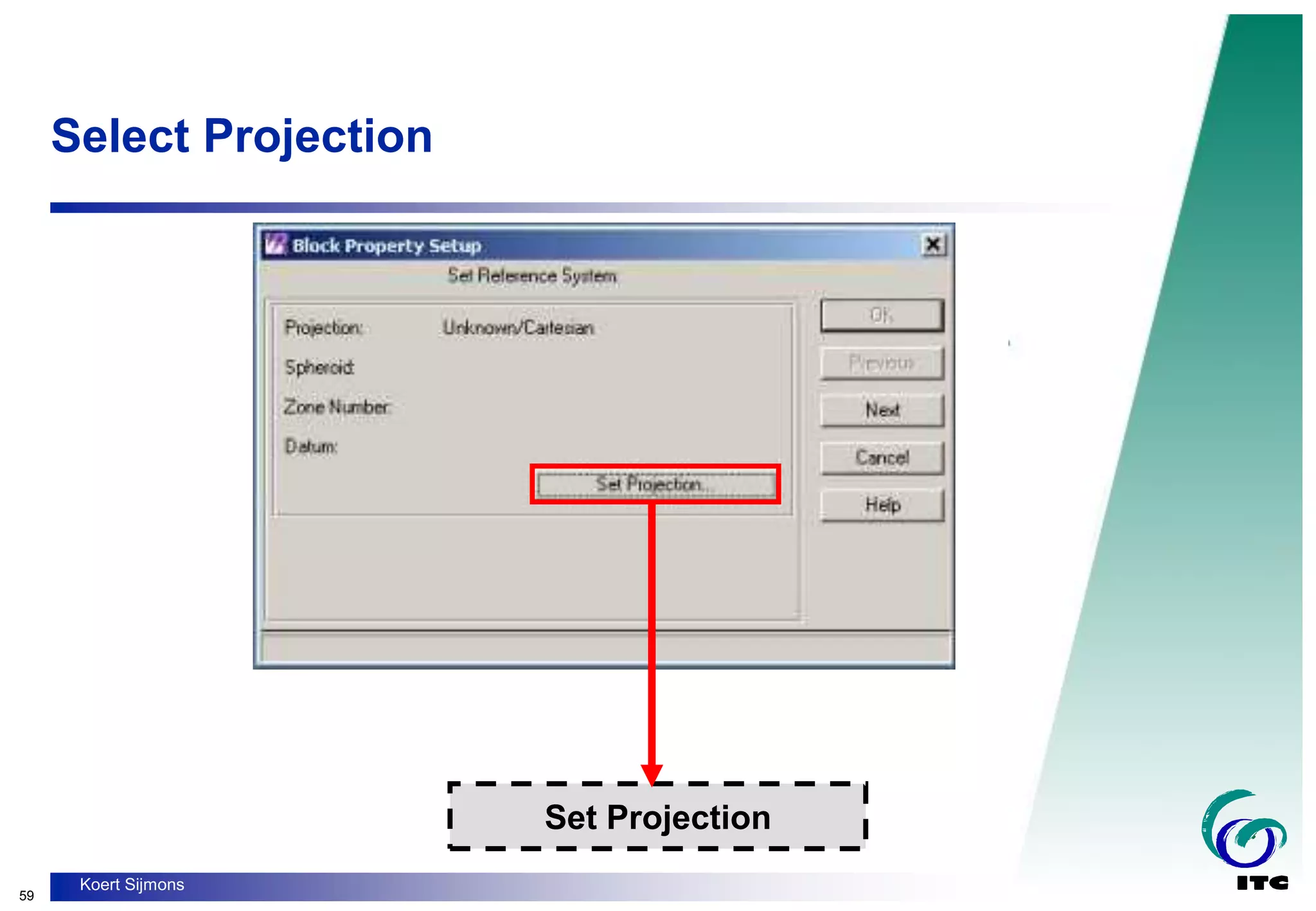 59
Koert Sijmons
Select Projection
Set Projection
 