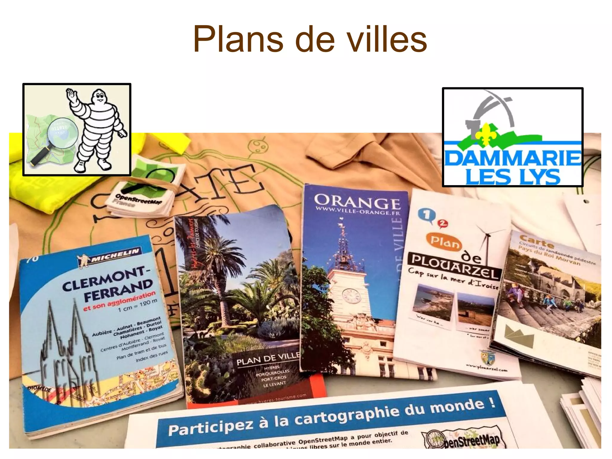 Plans de villes
 