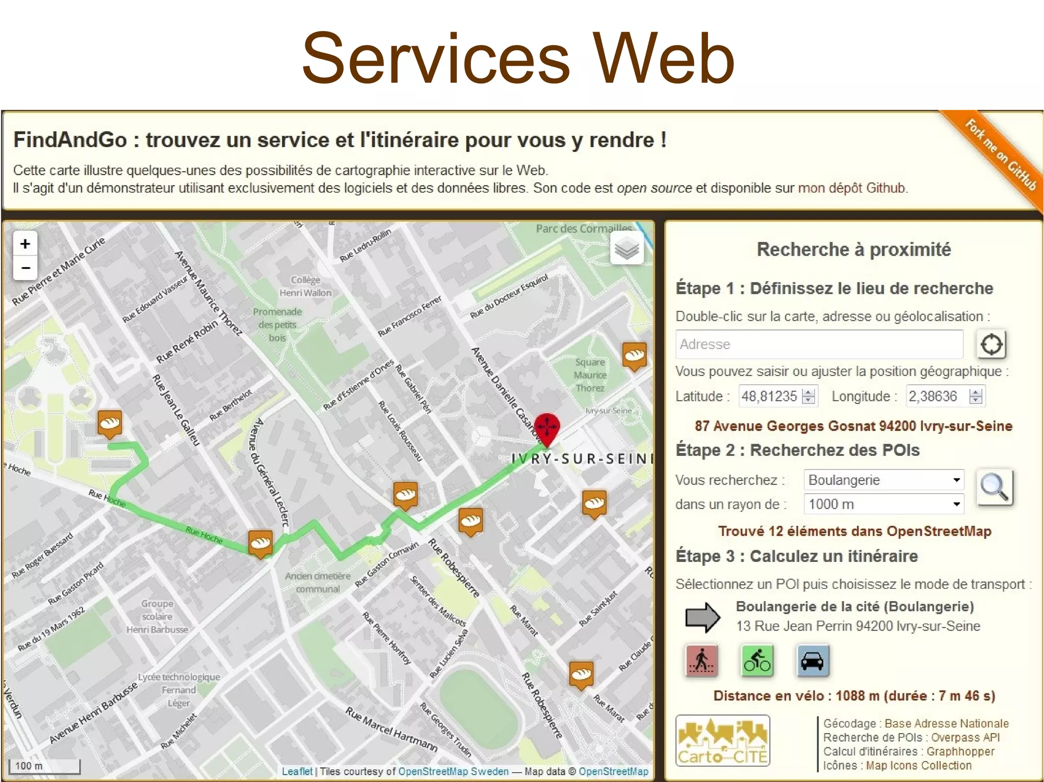 Services Web
 