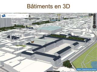 Bâtiments en 3D
 