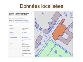 Données localisées
 