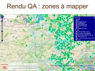 Rendu QA : zones à mapper
 