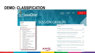 DEMO: CLASSIFICATION
#DevoxxMA
 