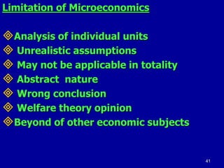 Chapter Assignment
1. What is microeconomics? Explain the positive and normative
aspect of economics.
2. Differentiate bet...
