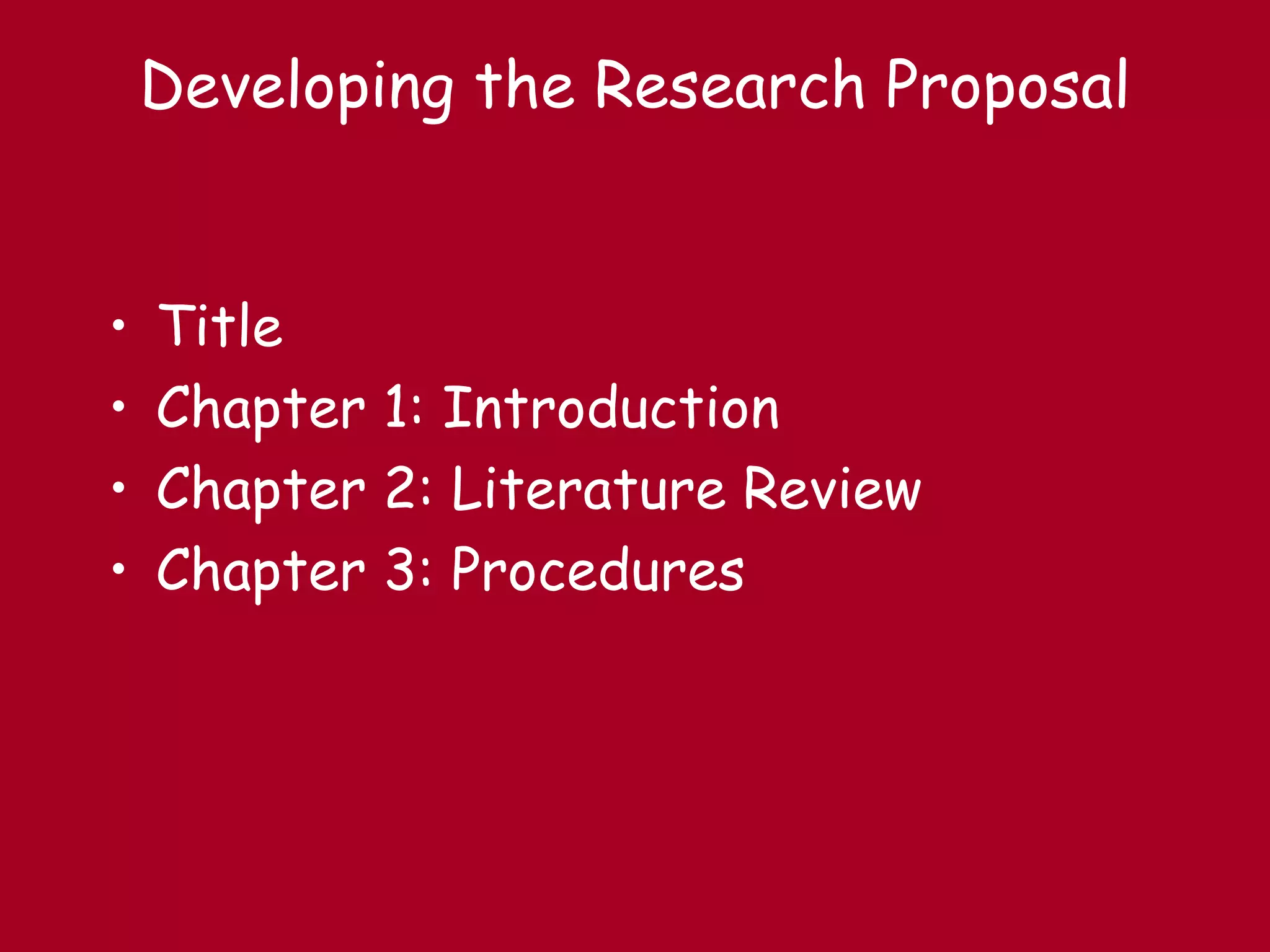 Introduction part of research