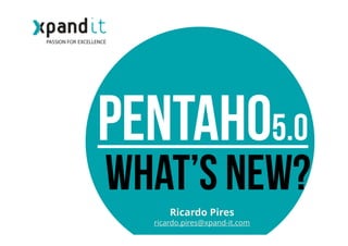 Introduction Pentaho 5.0 