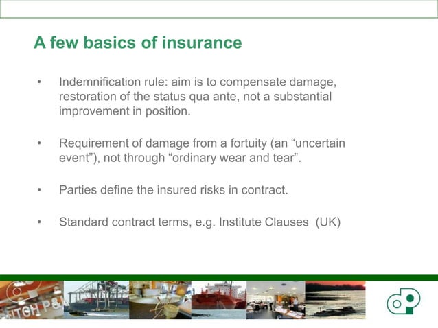 Protection and Indemnity (P&I) | PPTX | Motor Insurance | Insurance