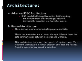 Use Of Advanced Risc Machine Introduction_PIC18F458_Ritula Thakur.pptx