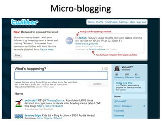 Micro-blogging 