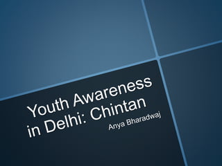 Youth Awareness for Waste Management: Chintan, Delhi