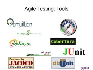 Agile Testing: Tools
 