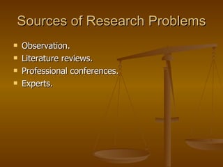 Introduction Research methodology 