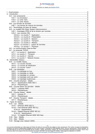 Introduction reseau | PDF