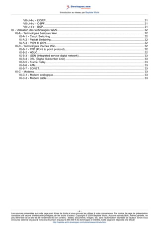 Introduction reseau | PDF