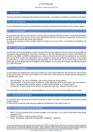 Introduction reseau | PDF