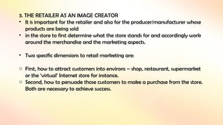 introduction retail management lecture ppt | PPTX
