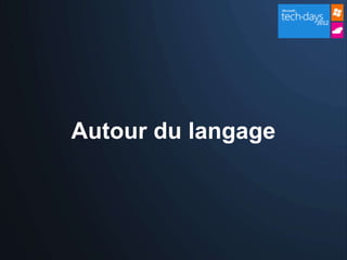 Autour du langage
 