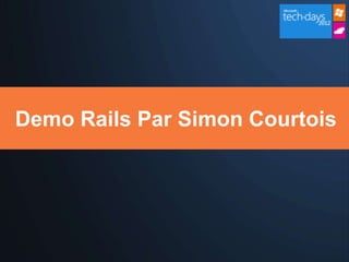Demo Rails Par Simon Courtois
 