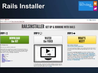 Rails Installer
 