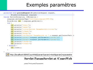 Exemples paramètres 