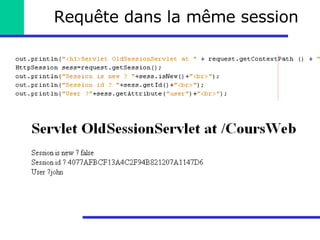 Requête dans la même session 