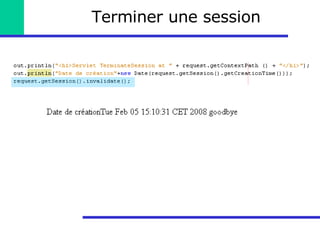 Terminer une session 