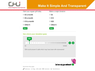 Make It Simple And Transparent
 