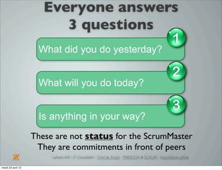 Introduction à SCRUM par Lahcen Afif