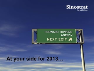 At your side for 2013…
 