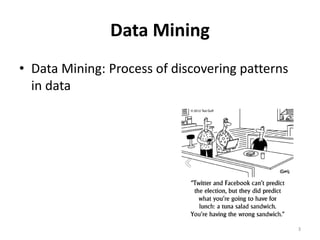 Machine Learning and Data Mining | PPTX