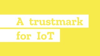 Introduction thinkathon ThingsCon Salon Eindhoven